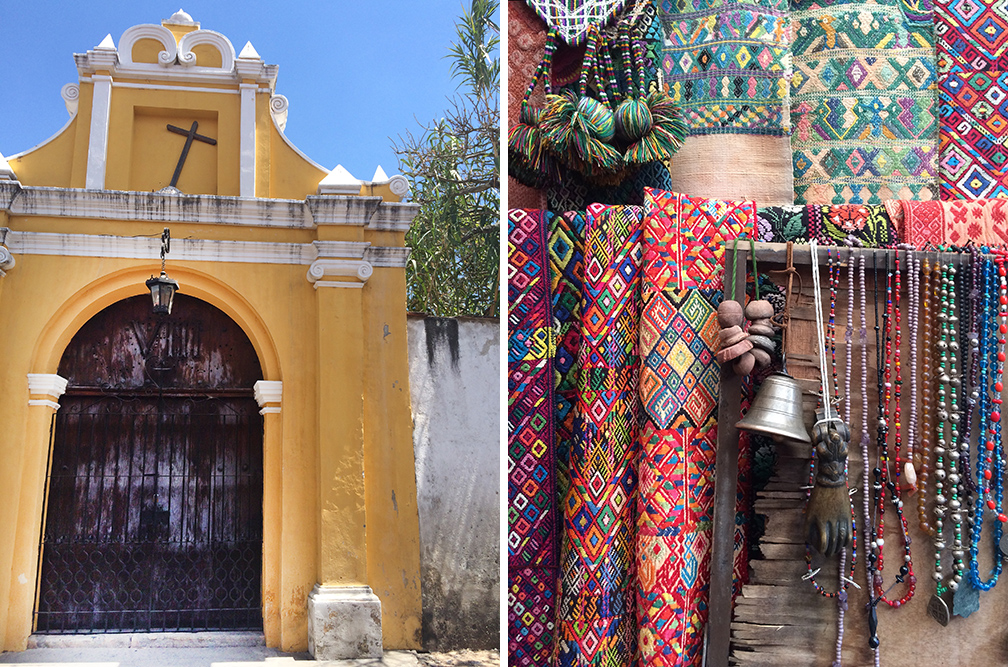 guatemala textiles color facades
